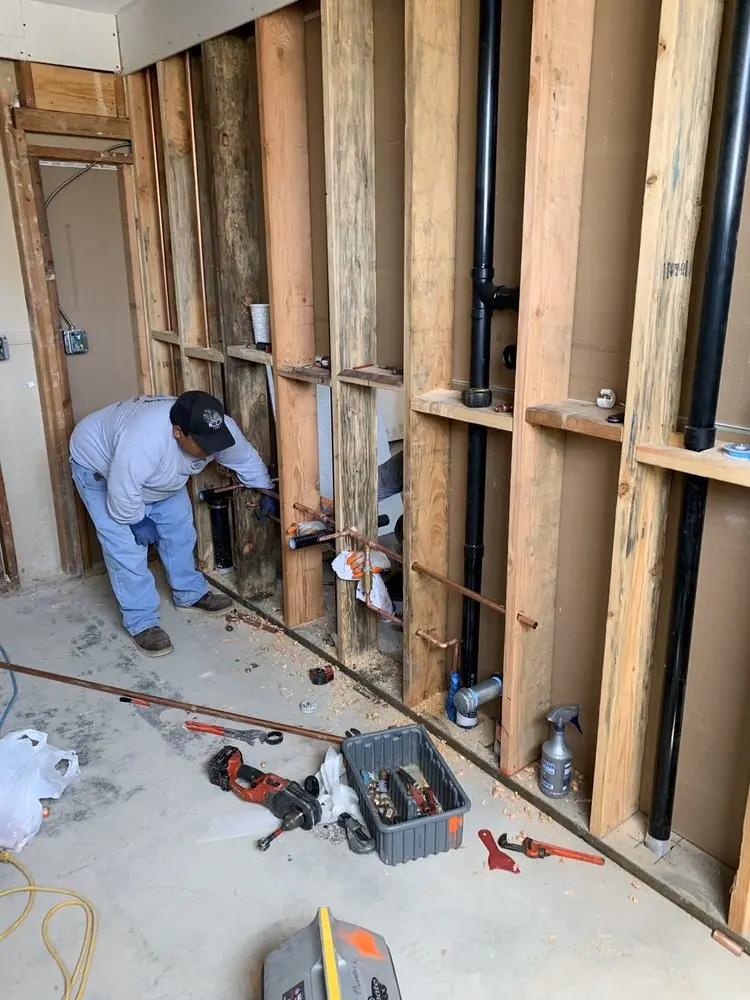Commercial rough-in plumbing for Water Heater Replacement in Starks Landing